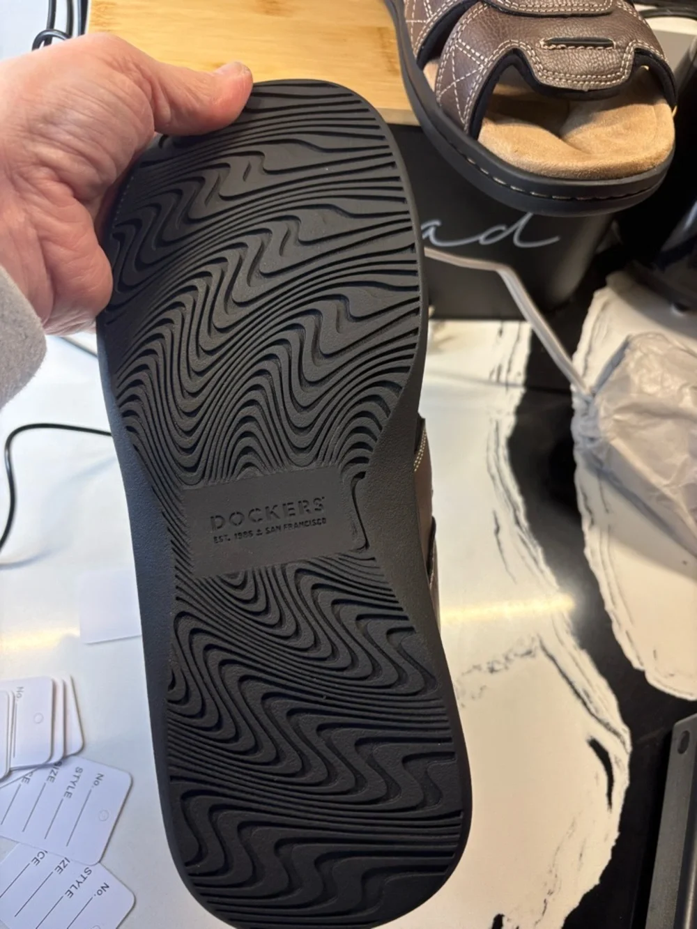 Dockers product label